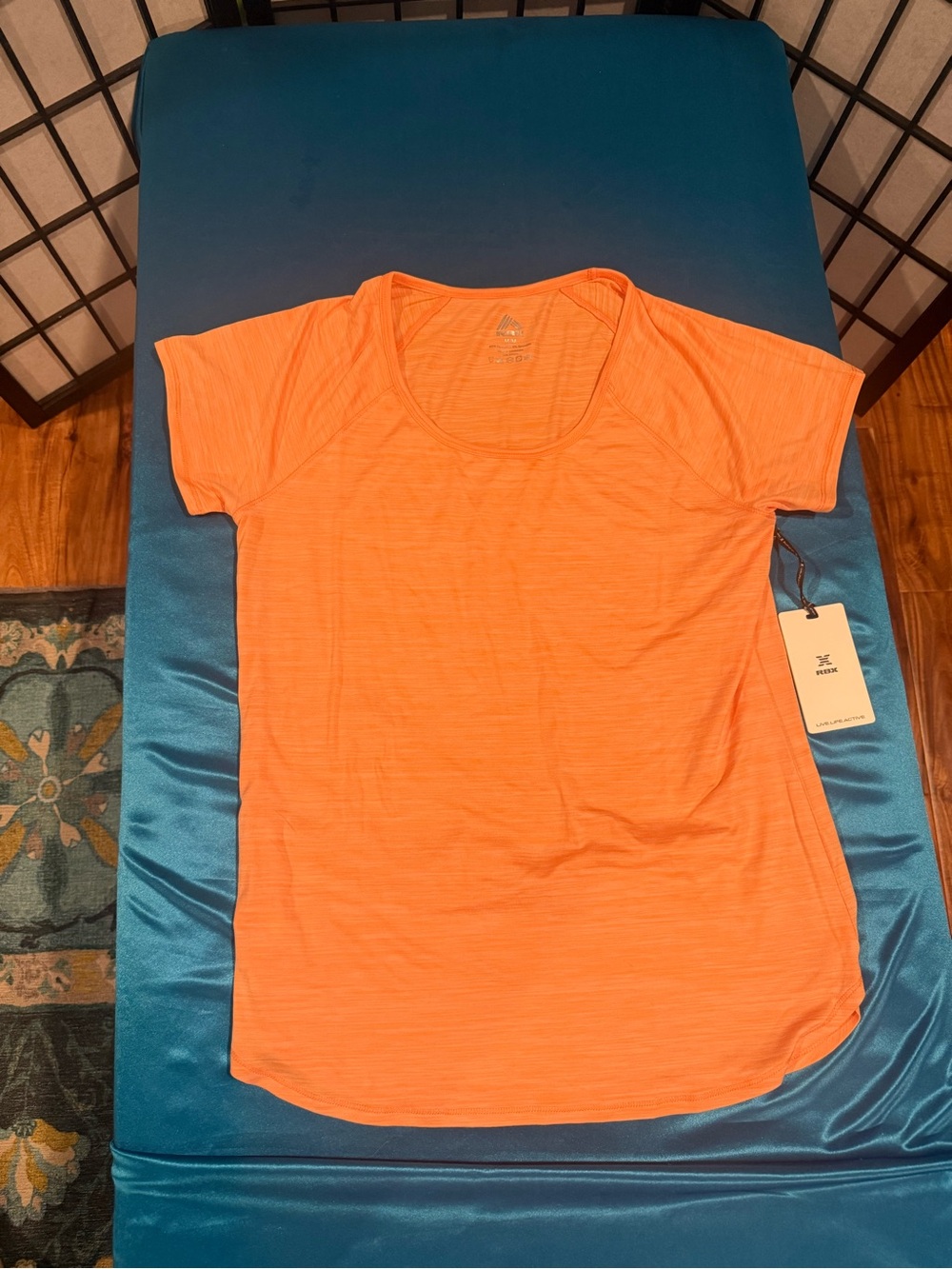 Women's Orange Performance Tee - Athleta (G2)